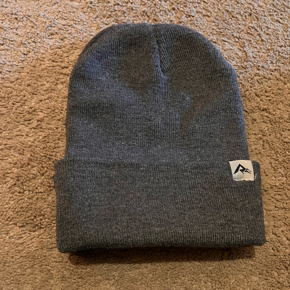 Gray Knit Beanie